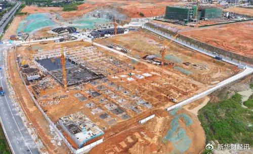 浙江百兴食品年产1万吨食用菌精深加工产品及智能化工厂建设中